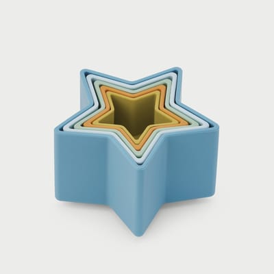 SiliSoft® Star Stapelbekers (Neutraal)