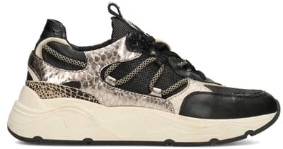 PS Poelman CIROP Dames Sneakers - Zwart - Maat 42
