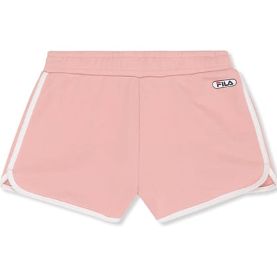 FILA Vallone Mid Waist Retro Sweat Shorts Mellow Rose Taglia: 134/140 | Pantaloni Outlet | kids | Rosa