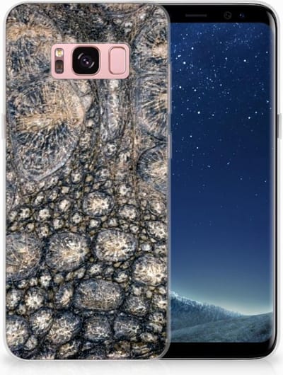 Samsung Galaxy S8 TPU Hoesje Krokodillenprint