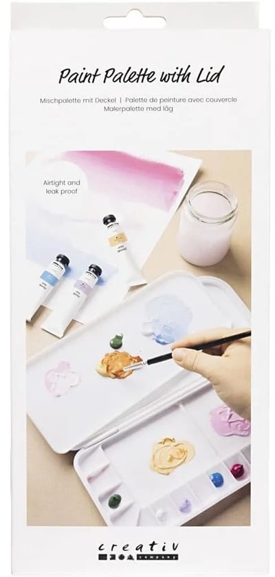 Creativ Company schilderspalet met deksel voor kinderen en volwassenen.