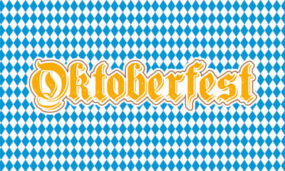 LUQ – Gevelvlag Oktoberfest – 150x90cm – XXL Polyester Vlag – Feestdecor Binnen & Buiten Versiering – Direct Ophangen
