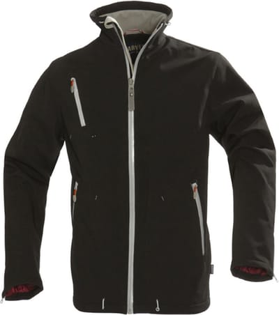 Harvest Snyder softshell jas | Zwart | 2131035 | maat XXL