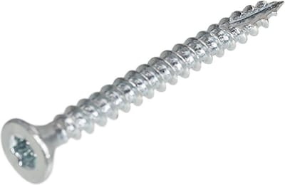 Proftec 5206.01.25601 Spaanplaatschroef - Platverzonken kop - Torx - Verzinkt - 4.0 x 40mm (200st)