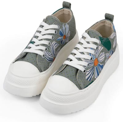 DOGO Dames Freya Sneakers - Origami Bloom 36