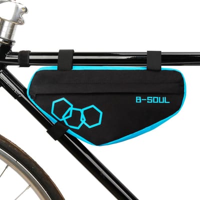 Fiets Driehoekstas Fiets Voorframe Buistas Frametas MTB Fietsen Gereedschap Accessoires Opbergtas blauw