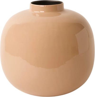 WinQ-Vaas Celestial Dark Beige-Beige vaas-vaas voor bloemen-Metalen Vaas