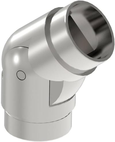 Roestvrijstalen Leuning Onderdelen en Fittingen 42,4 mm V2A RVS