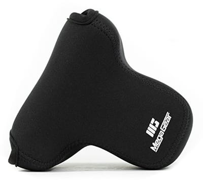 Ultralight Neopreen Camera Case voor DMC-GX80 - Zwart