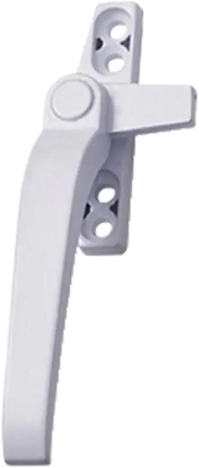 Raamgreep - Raamslot - Veiligheid Ramen - Ambidextreuze Montage - 113x73x23mm - Wit Rechts