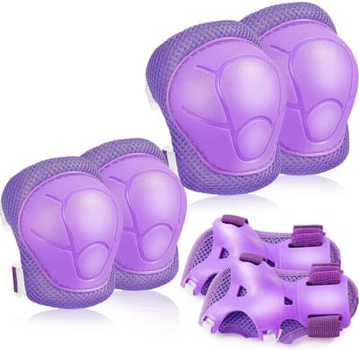 Beschermende kneepads en elleboogbeschermers voor kinderen - ideaal voor skateboarden, fietsen, BMX, inline skaten en paardrijden