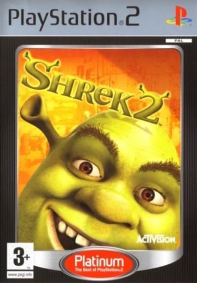 Shrek 2 platinum (ps2 used game)