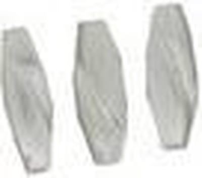 0805-14314 Parels gedraait wit 5x14 mm