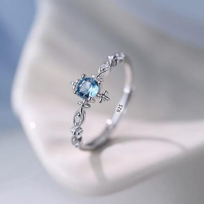 Ventfille   Koper Zirkonia Kruisring Voor Vrouwen Minimalistisch Zoet Koreaans Elegant Schattig Trend Sieraden Cadeau Dropship gray