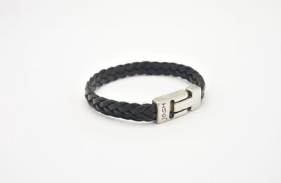Josh-24456-Armband-Zwart-Heren-21,5cm
