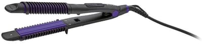 SILVERCREST® PERSONAL CARE Haar styler 85 W - 2 in 1: Als stijltang en krultang te gebruiken - 5 temperatuurinstellingen (130/210 °C) - 360° kabelgewricht met ophangoog - Voor krullen, golven of stijl haar - Incl. beschermende handschoen