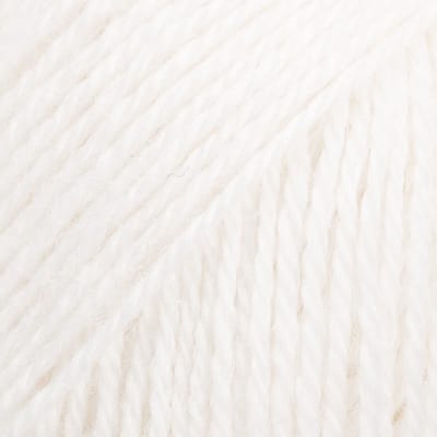 DROPS Alpaca Uni Colour - 101 wit - Wol Garen