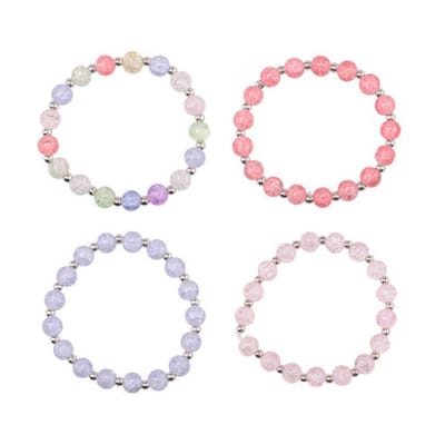 Johntoy Shimmering Bead Bracelet for Children (Assorted)