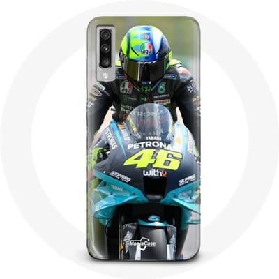 Samsung Galaxy A70 hoesje Valentino Rossi motorcoureur 46