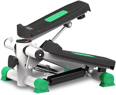 Mini Stepper - Fitness Pedaal - Thuis Sporten - Hydraulische Damping - 135 kg Belastbaar - Zwart