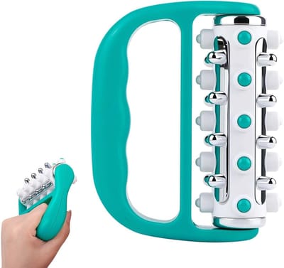 longziming -Massageroller - Fascia Roller - Massage Tool - Zelfmassage - Hoogwaardig Vormvast Materiaal - Ergonomisch Design - Vermindert Zwelling - 1 Stuks