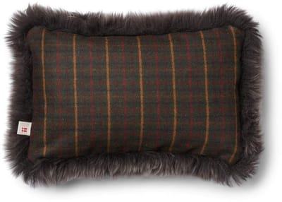 Sheepskin House - Eenzijdig Schapenvacht Kussen - LW - 34x52 cm