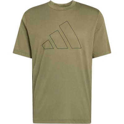 Adidas Workout Essentials Feelready Logo T-shirt Met Korte Mouwen Groen M / Regular Man