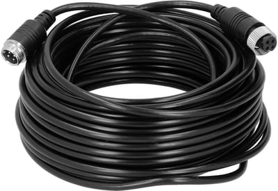 Dailygoods- Verlengkabel Anti-Interferentie - 4-Polig - Compact - Draagbaar - Lichtgewicht - Schermd koperdraden - Camera Kabel