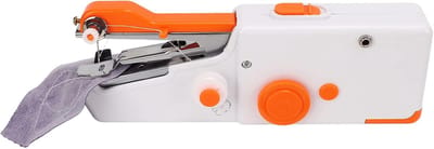 Handnaaimachine Mini - Draagbaar Naaiapparaat - Kleding Repareren - Twee Stroombronnen - 23x15x5 cm - Zwart