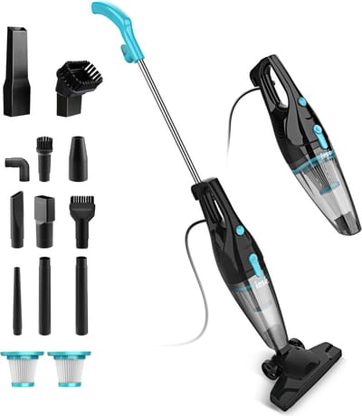 Empire's Product Steelstofzuiger Met Snoer - Handstofzuiger Met Steel - Kruimeldief Best Verkocht - Kruimeldief - Zwart