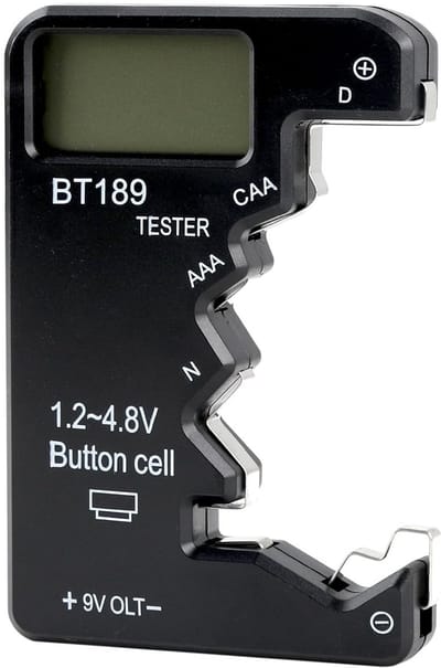 Digitale Tester - Energie Meter - Batterij Beheer - Universele Compatibiliteit - Compact Formaat - Zwart