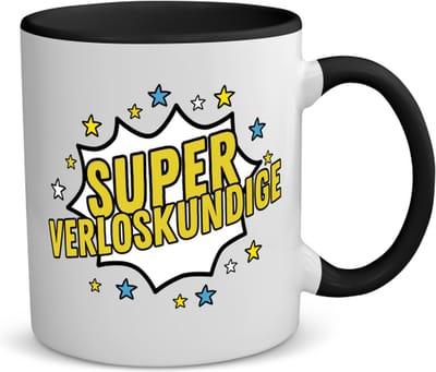 Akyol - super verloskundige koffiemok - theemok - zwart - Verloskundige - dokter - werk - afscheidscadeau - verjaardagscadeau - kado - 350 ML inhoud