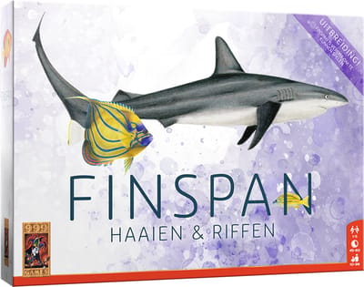 999 Games - Finspan uitbreiding: Haaien en Riffen - met veel nieuwe vissoorten - voor meer diepgang en variatie