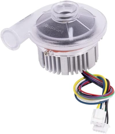 Elektrische Bladblazer - Centrifugaalventilator DC - Hoge Druk - Borstelloze Motor - 24V - Aluminium
