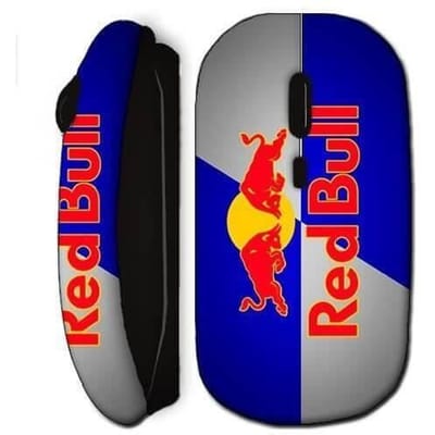 Souris Sans Fil - Redbull - Noir - Compatible Mac et PC - USB wifi - Technologie sans fil