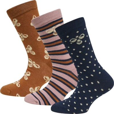 Hummel kindersokken Hmlalfie Sock, set van 3 stuks 215700