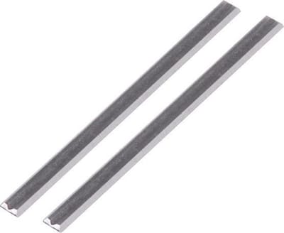 FERM - PPA1003 - Schaafbeitelset - Lengte: - 82mm - Breedte: - 5,5mm - Hoogte: - 1.1mm - Dubbelzijdig - Universeel - Hard metaal - Zeer geschikt voor - FERM - PPM1010 - Elektrische - Schaafmachine - Beitelset - voor - Elektrische - Schaafmachine