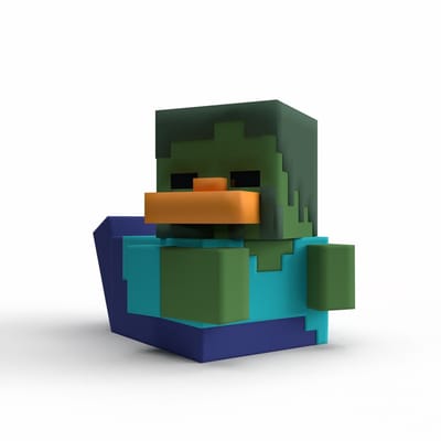 Numskull Minecraft Tubbz PVC Figure Zombie 1st Edition 10 cm Mini-Figuur