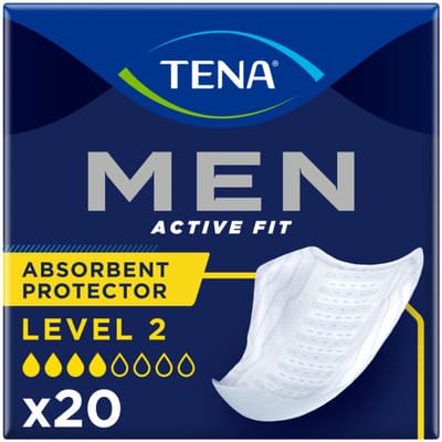 TENA Men Active Fit Level 2 - 3 x 20 stuks - Voordeelverpakking