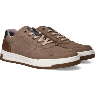 Rieker Sneakers bruin H-leest Leer - Maat 42