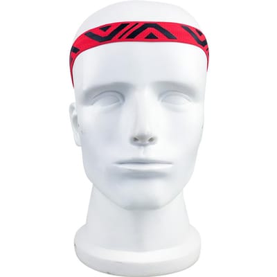 Absorberende Sport Zweet Hoofdband Zweetband voor Mannen en Vrouwen Yoga Sportschool Haarbanden Hoofd Zweetbanden Hardlopen Sport Free Size rood