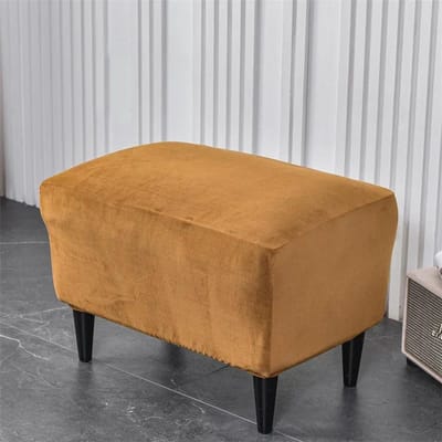 Zachte Velours Elastische Oorfauteuilhoes Stretch Verstelbare Fauteuilhoes Afneembare Oorfauteuil Bankhoezen met Zitkussenhoes
