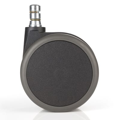 5x wielen harde vloer ROLO geluidsarm 11mm / 75mm wielen voor kantoorstoelen voor harde vloeren (5-p hjh OFFICE