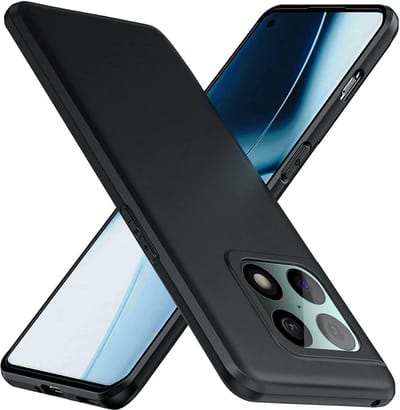 Silicone hoesje Geschikt voor: OnePlus 10 Pro 5G - zwart
