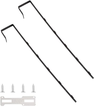 Cosensi- Spiegelophanger Verstelbaar - Deurspiegelophangerset - Spiegelhaken - Spiegelbeugels - Geschikt voor Deurdiktes tot 4,3 cm - Voldoende draagkracht - Deurspiegel