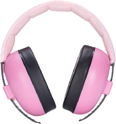 Livano Oorbeschermers Baby - Peuter - Gehoorbescherming Kinderen - Verstelbaar - Fluele Hoofdband - Roze
