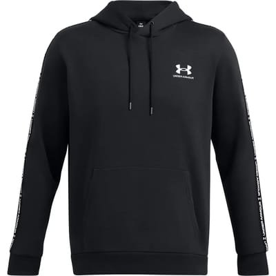 Sweater met capuchon en gestreepte opdruk Under Armour Icon Fleece