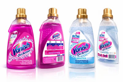 Vanish Oxi Action Vlekverwijderaar Gel – 4 x 1500 ml – 2x Wit & 2x Kleur – Extra Krachtige Vlekverwijdering