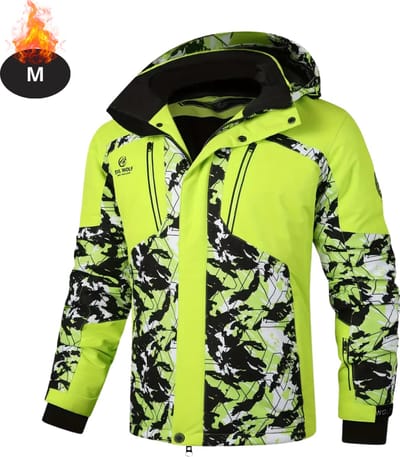 Livano Skipak - SkiBroek - Skijas - Ski Suit - Wintersport - Heren - Winter - Warm Fleece - Groen - Maat M