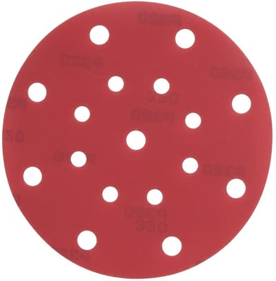 Radix - Schuurschijf - Pro - Klittenband 150 mm - P320 – 17 stofgaten (50 stuks)